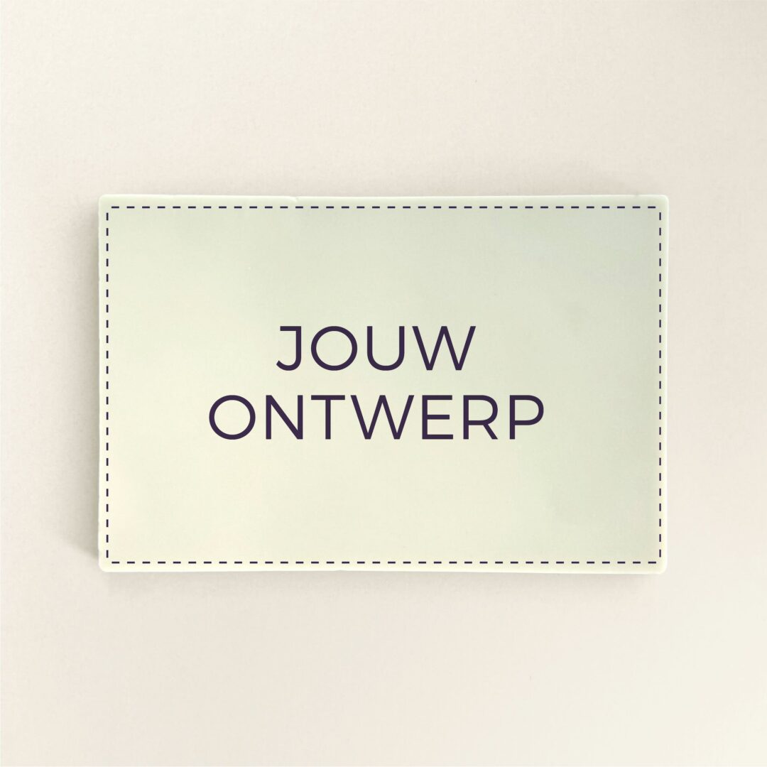 Chocolade tablet met jouw eigen ontwerp