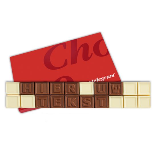Chocotelegram 20 Geschenkdoos