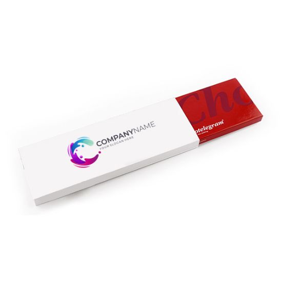 Gepersonaliseerde sleeve voor ChocoTelegram met eigen ontwerp