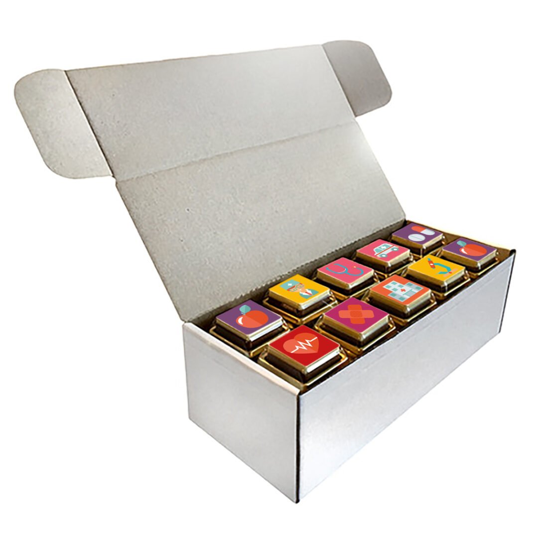 SA00027.001 - Logoblokjes met Dag van de Zorg design assorti in monotray