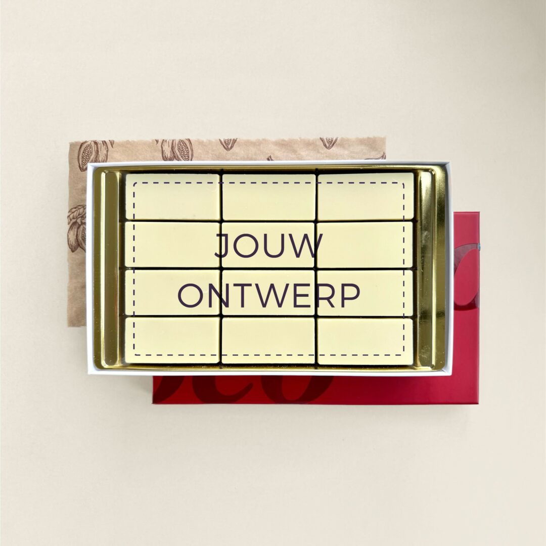 chocolade wenskaart 12XL