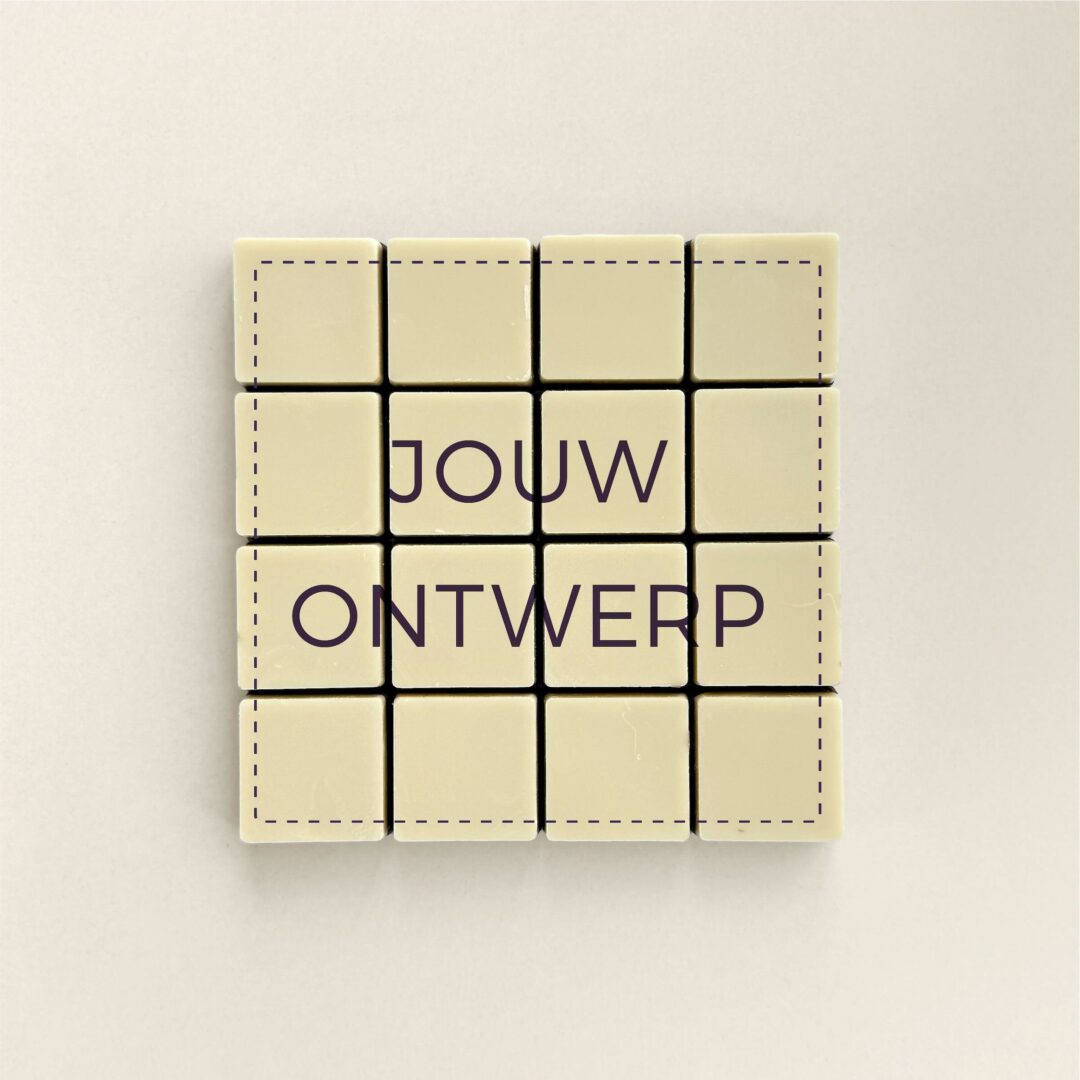 chocolade wenskaart 16x