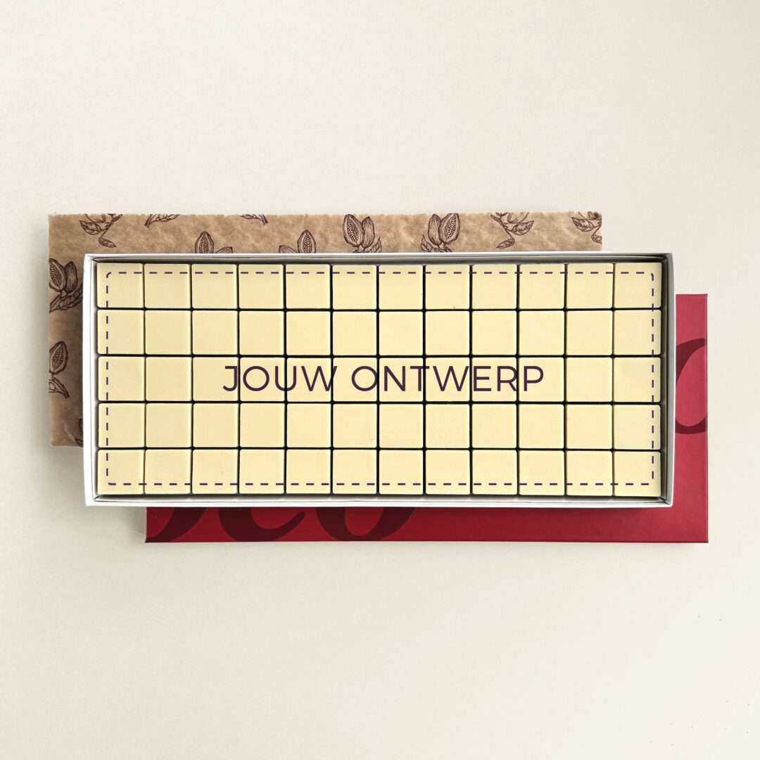 chocolade wenskaart 60x