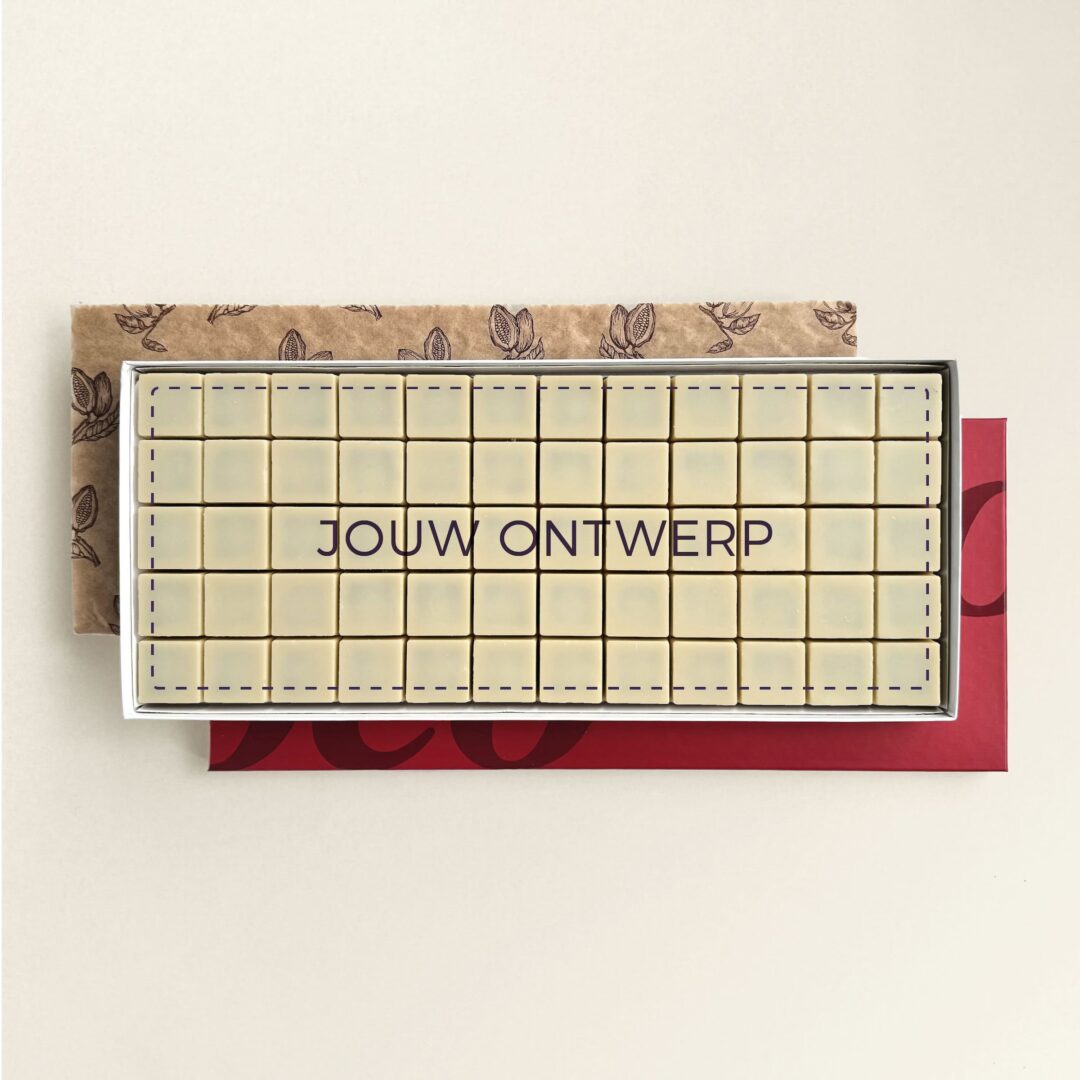 chocolade wenskaart 60x