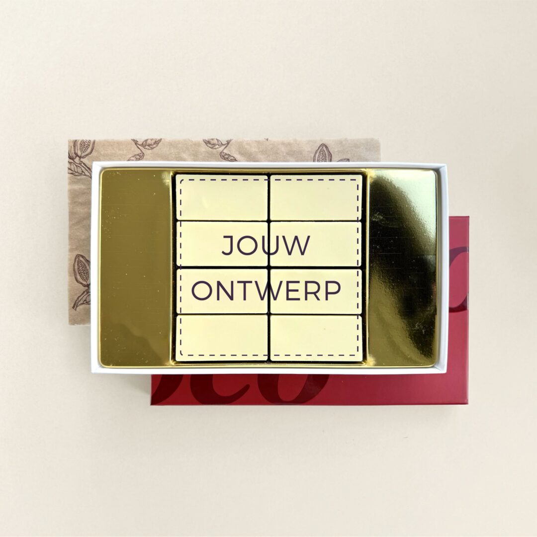 chocolade wenskaart 8XL