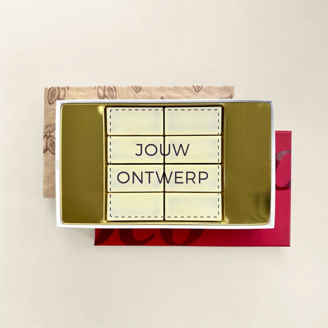 chocolade wenskaart 8XL