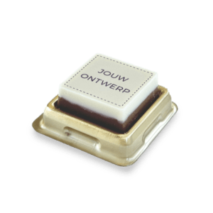 Chocolade logoblokjes bestellen bij Tasty Present