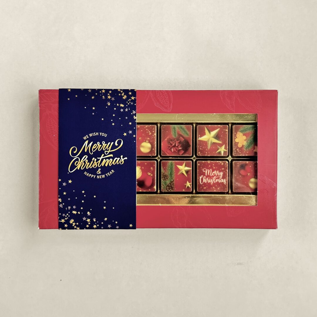 Chocoladeblokjes 12 kerst