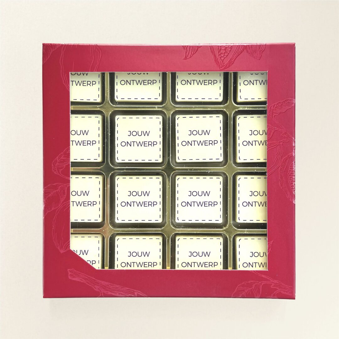 Schokoladen-Logo-Block 16x