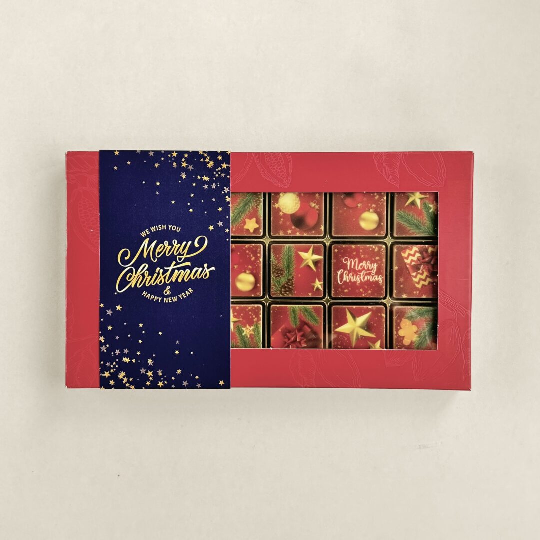 Schokoladenwürfel 18 Weihnachten