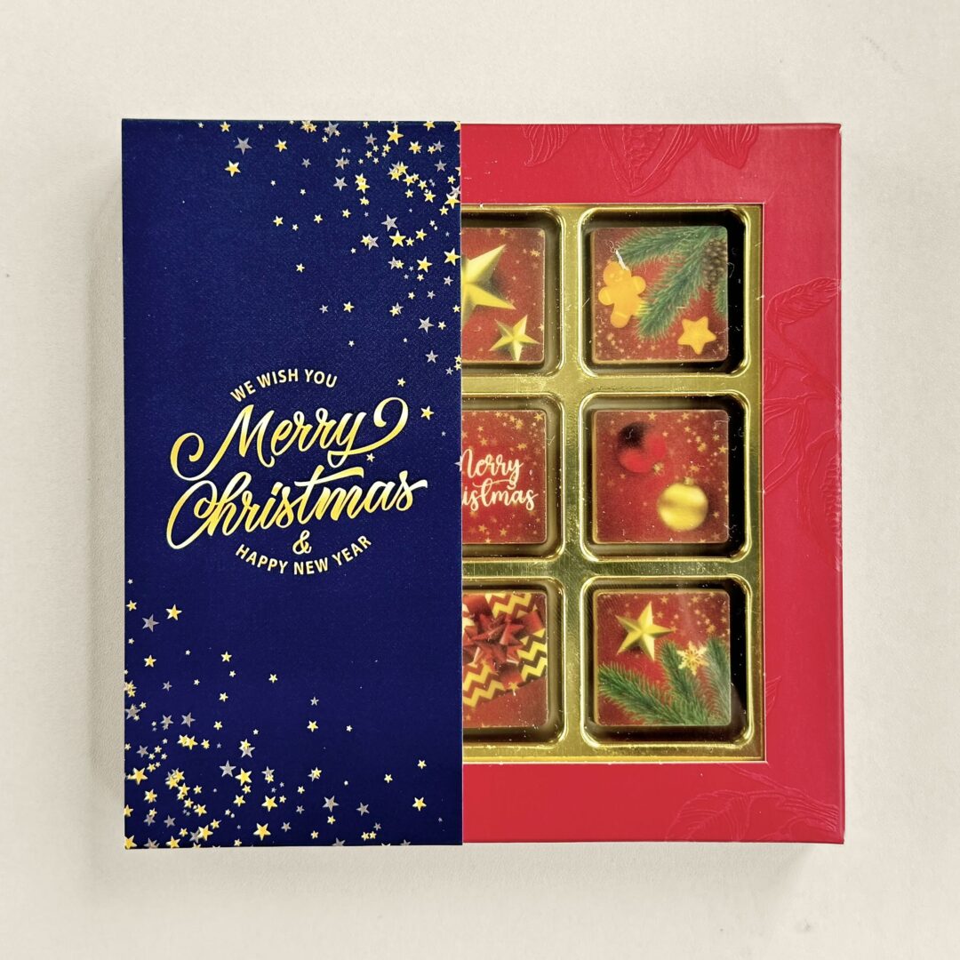 Schokoladenwürfel 9 Weihnachten