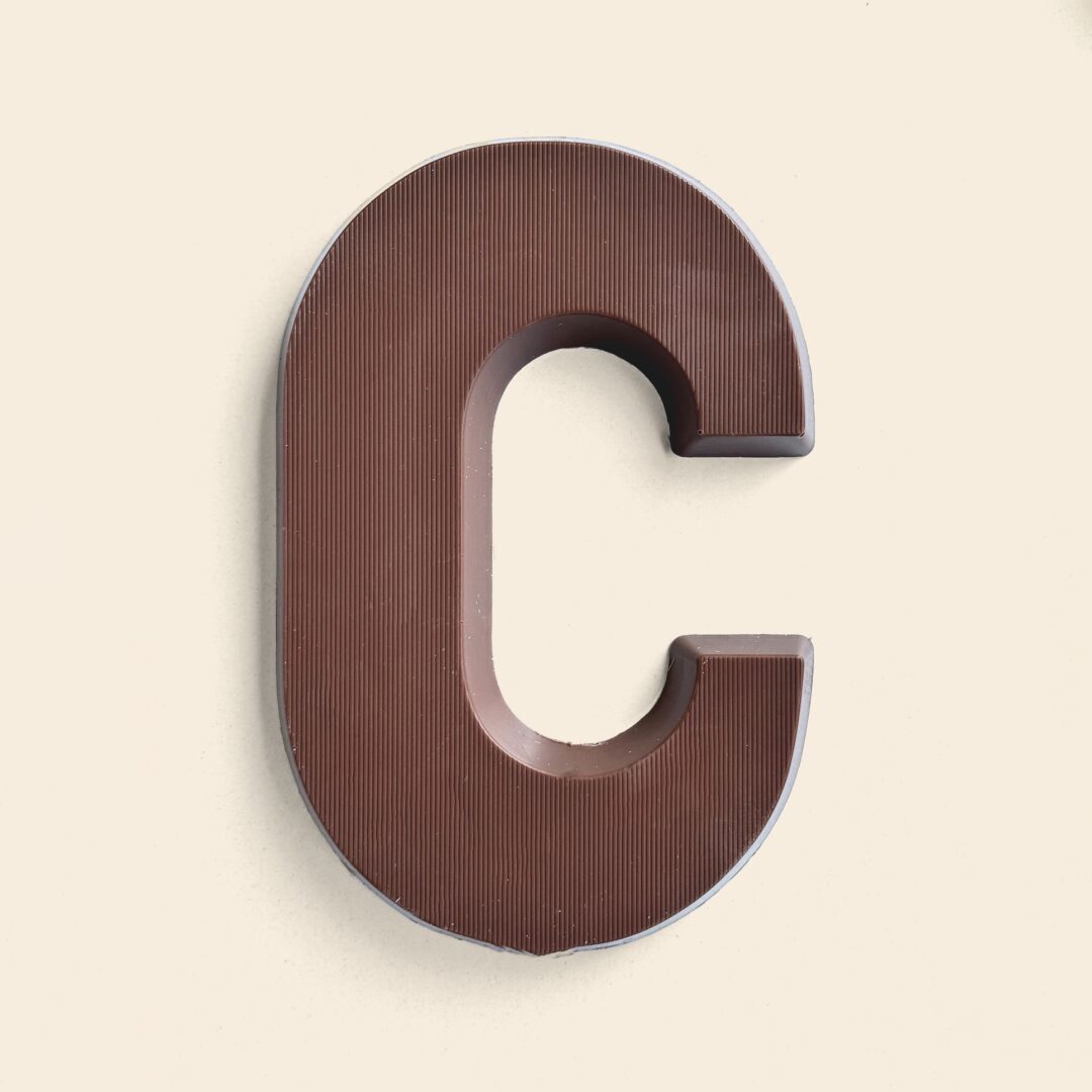 Chocoladeletter C Melk