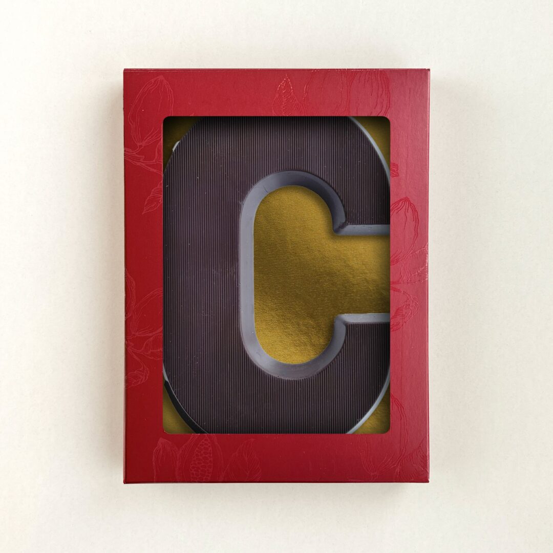 Chocoladeletter C Puur