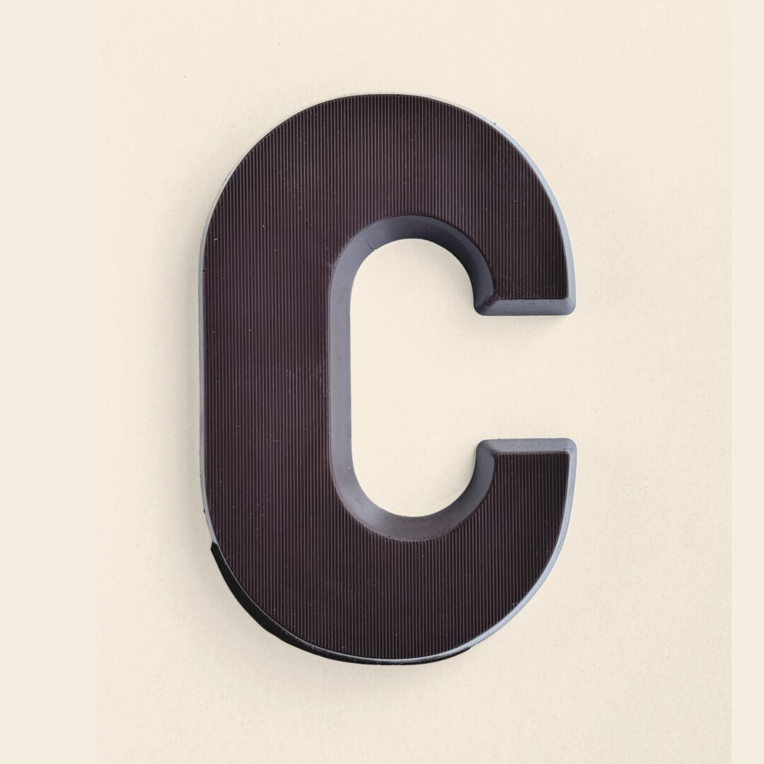 Chocoladeletter C Puur