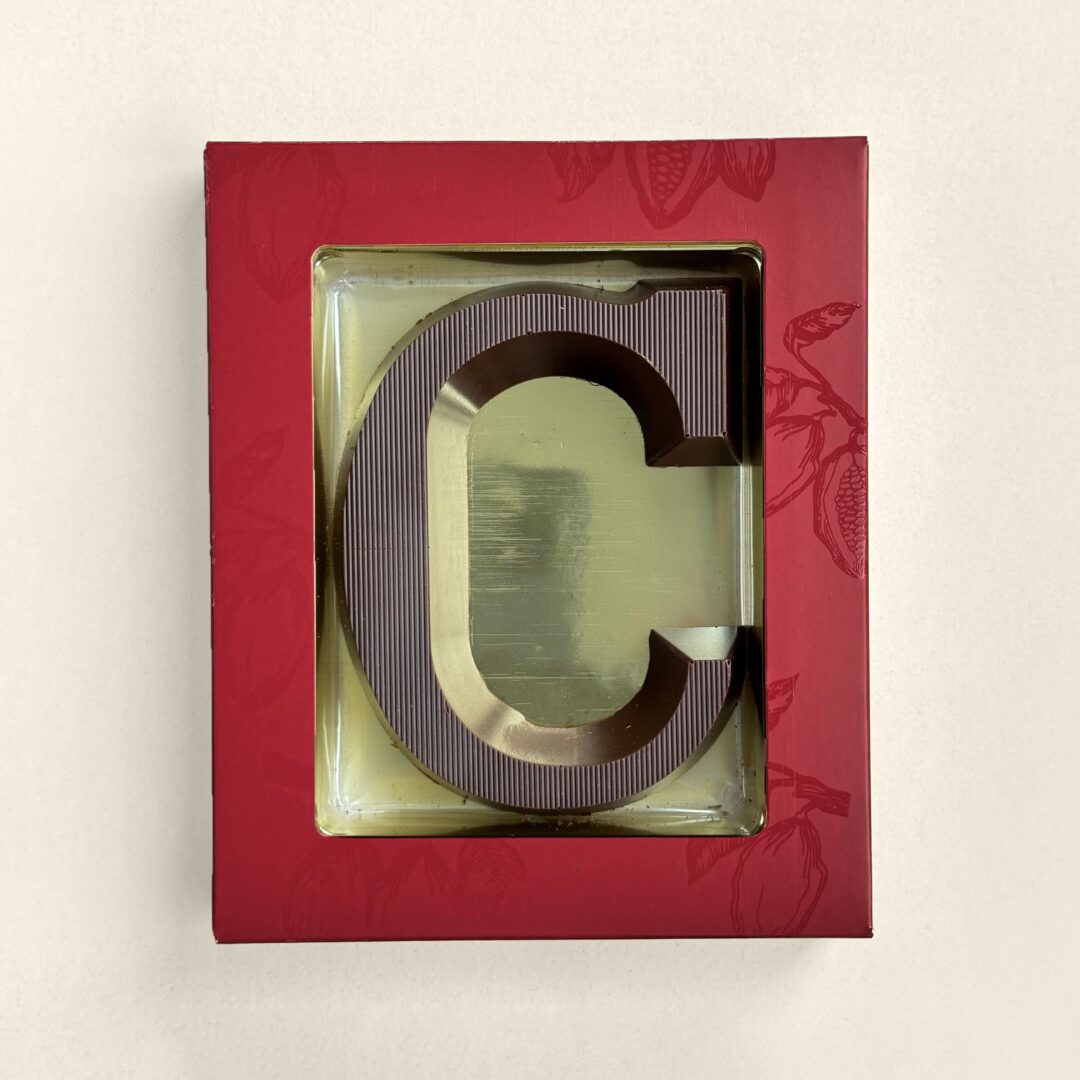 Chocoladeletter C Puur