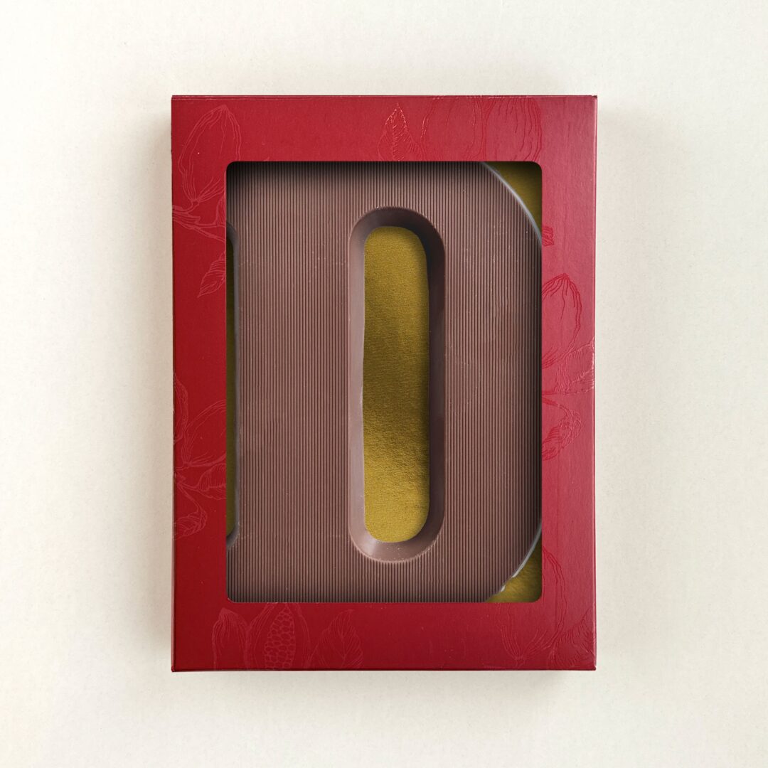Chocoladeletter D Melk