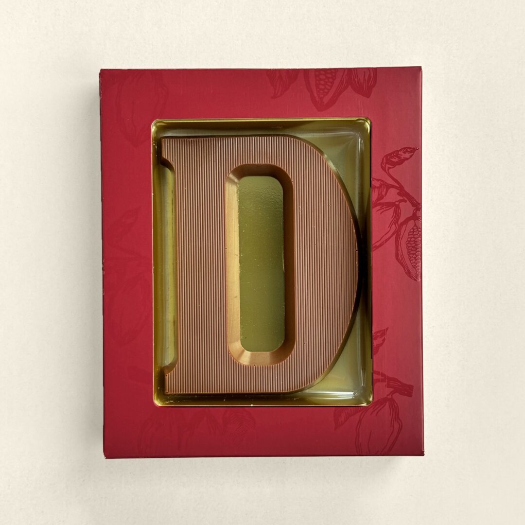 Chocoladeletter D Melk