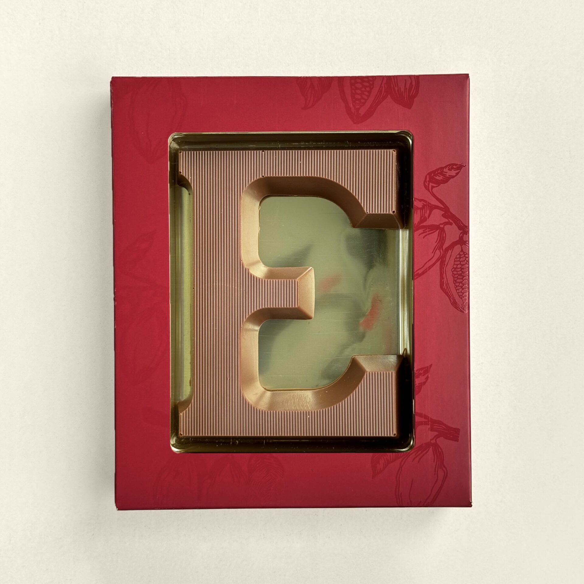 Chocoladeletter D wit 80g