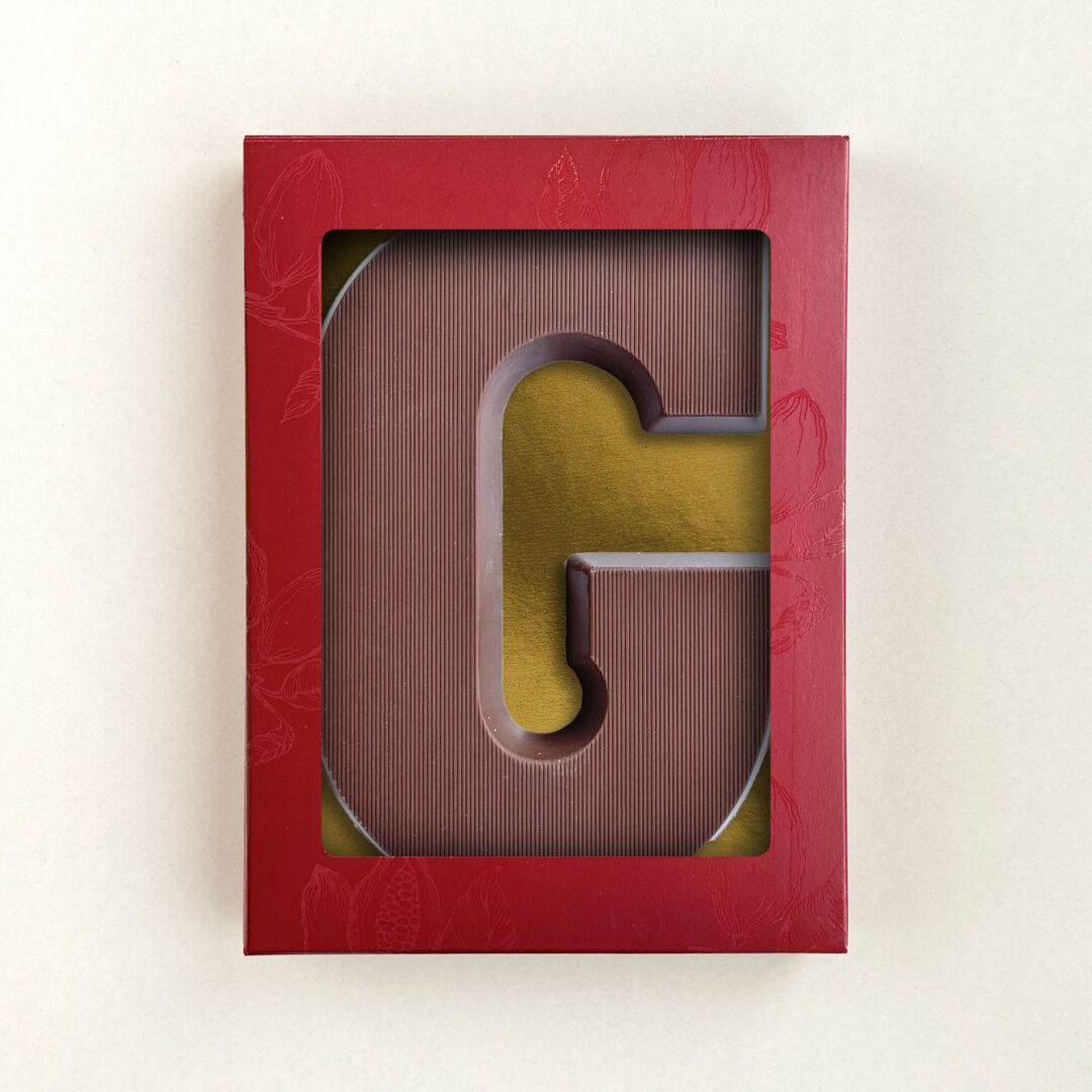 Chocoladeletter G Melk