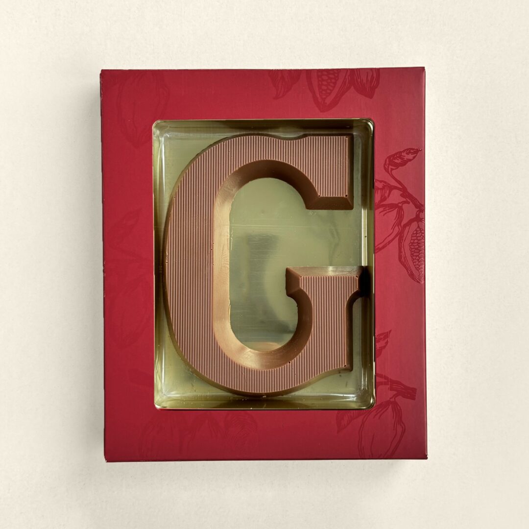 Chocoladeletter G Melk