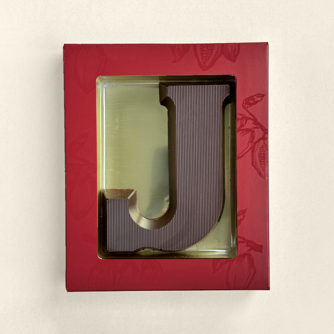 Chocoladeletter J Puur