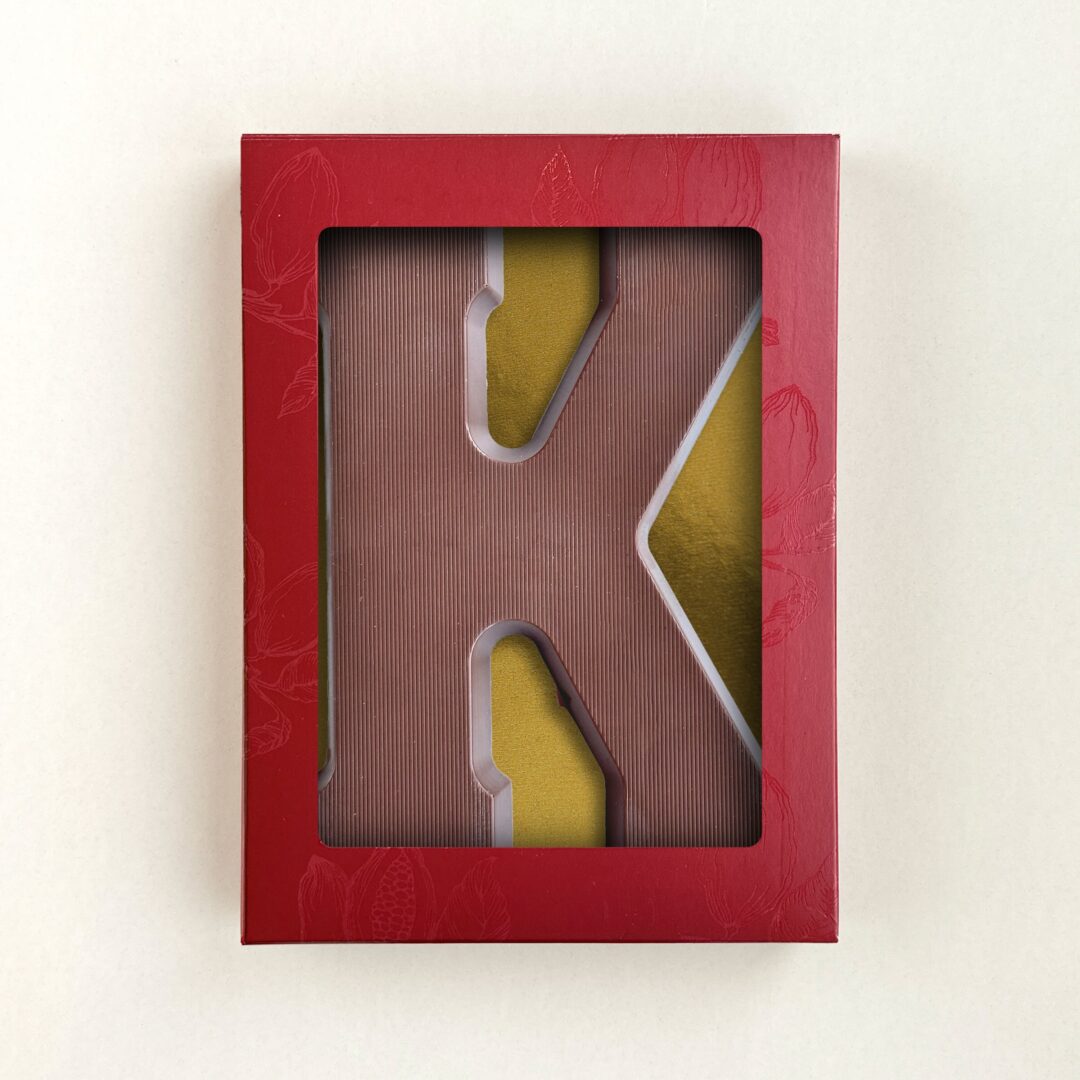 Chocoladeletter K Melk
