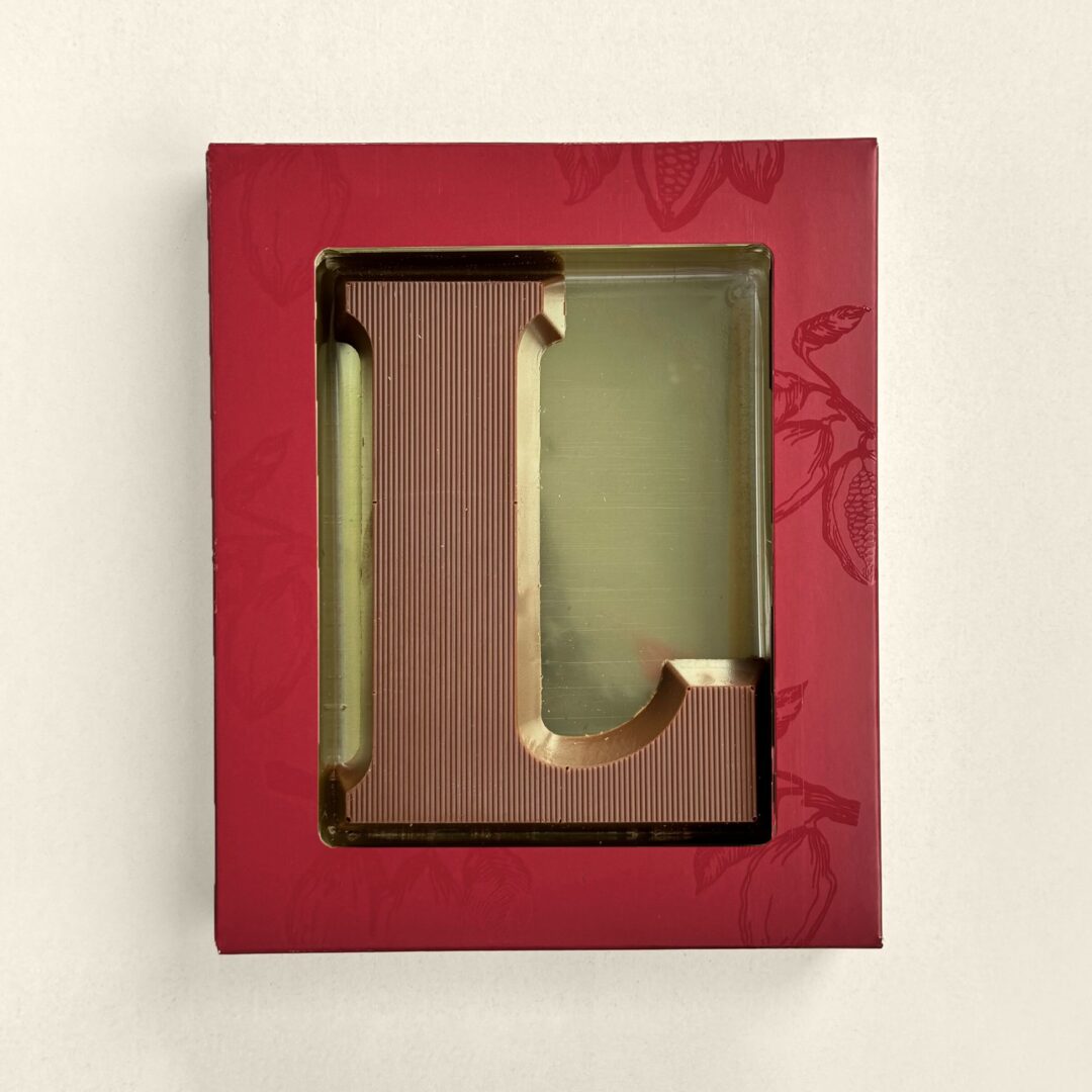 Chocoladeletter L Melk