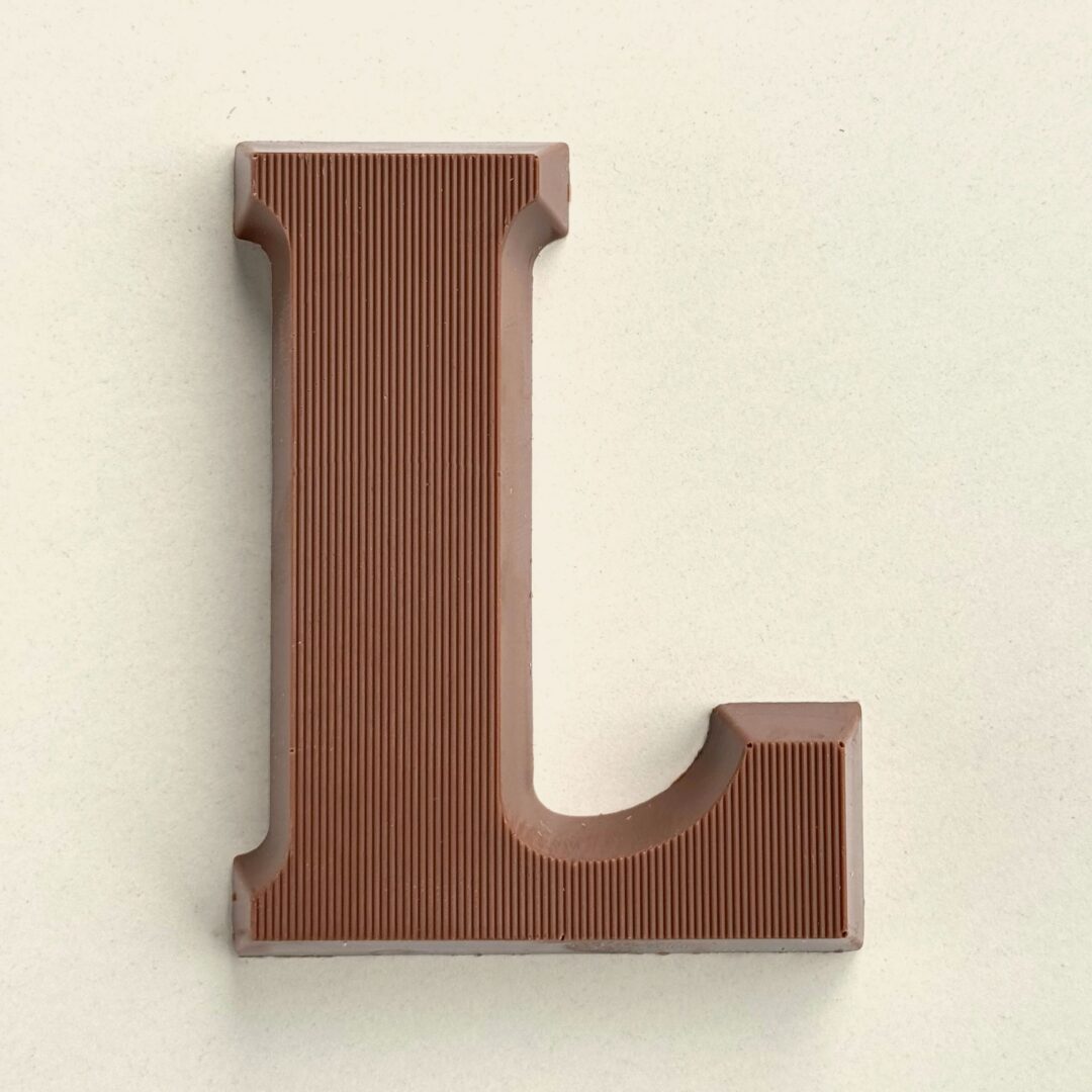 Chocoladeletter L Melk