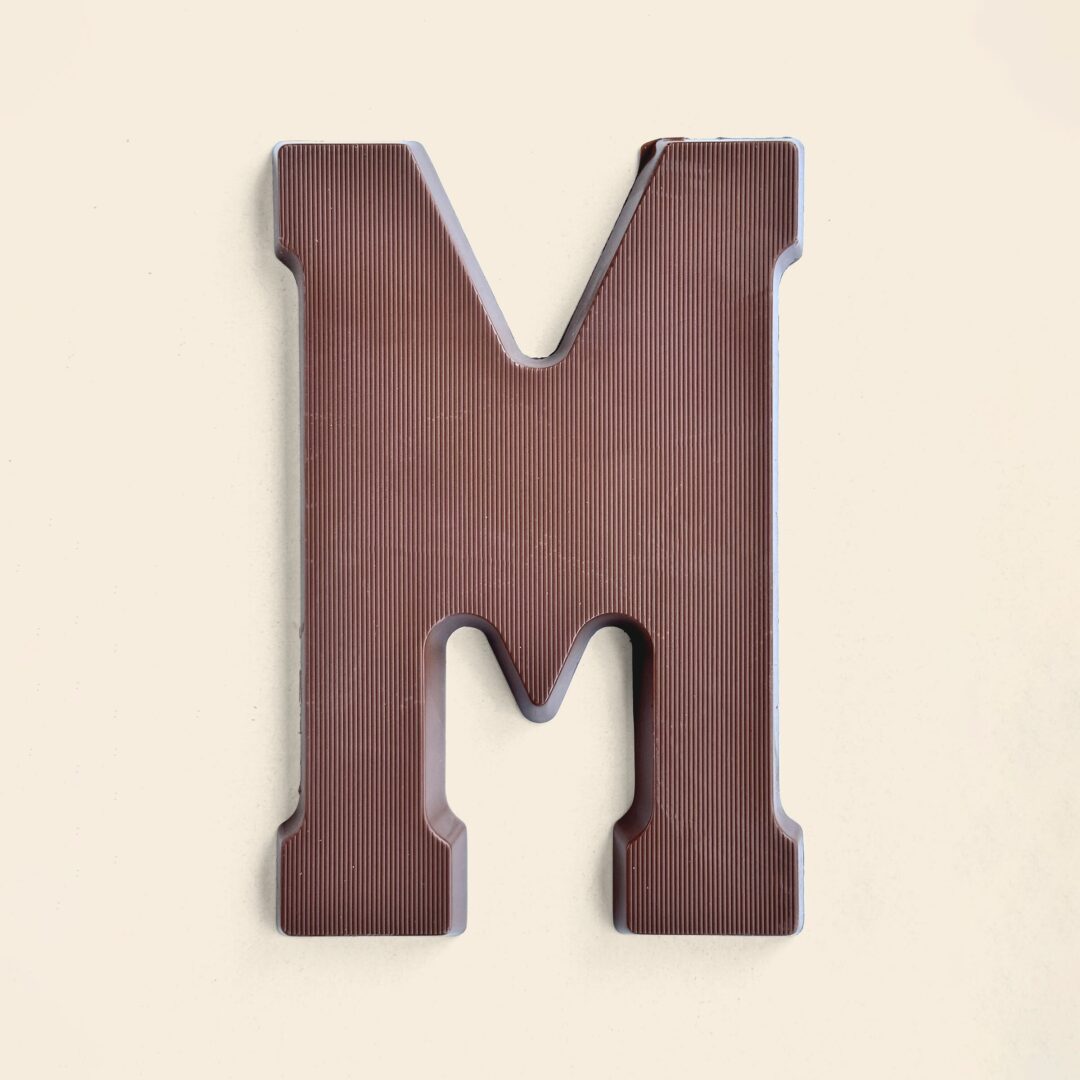Chocoladeletter M Melk