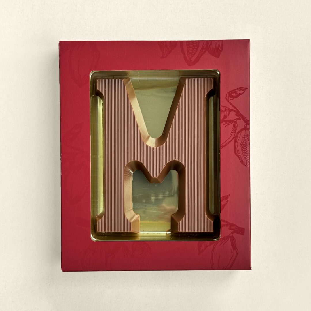 Chocoladeletter M Melk