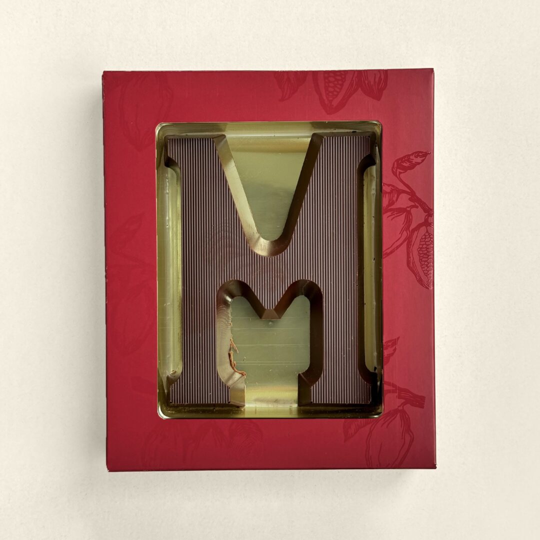 Chocoladeletter M Puur