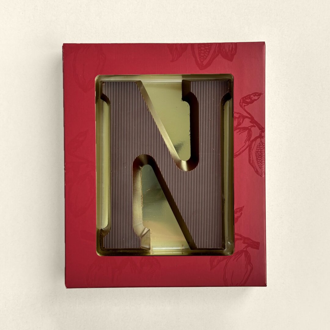 Chocoladeletter N Puur