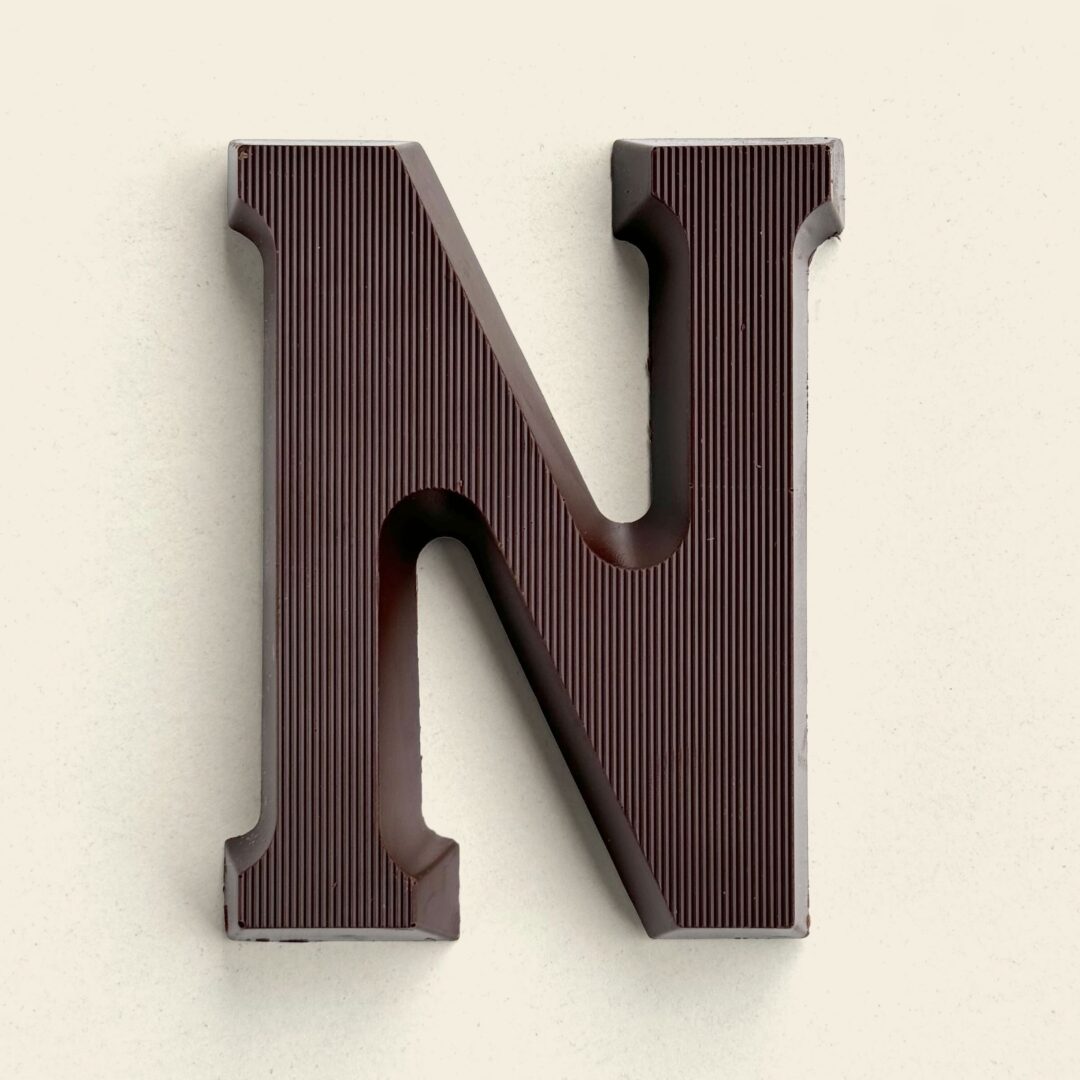 Chocoladeletter N Puur