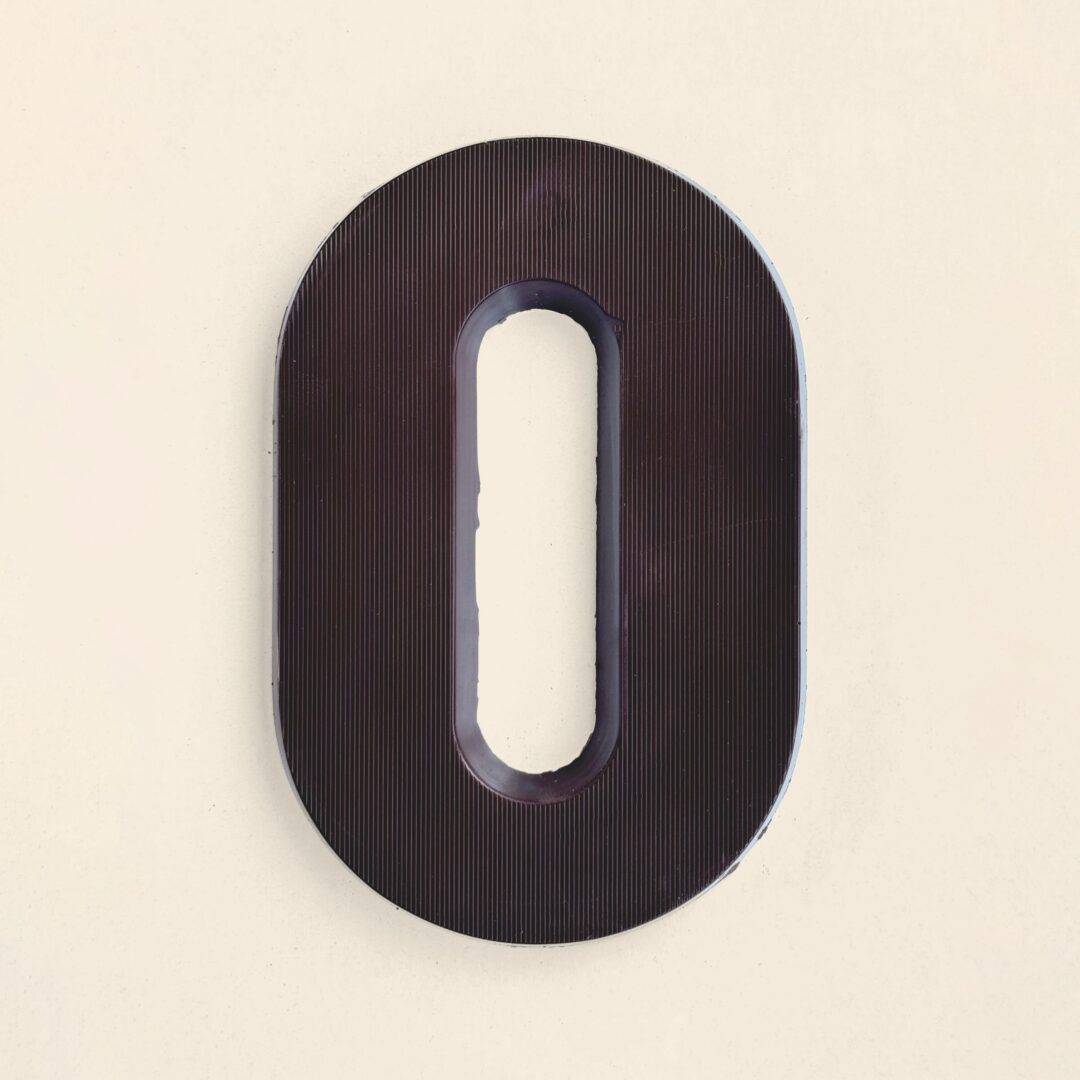 Chocoladeletter O Puur