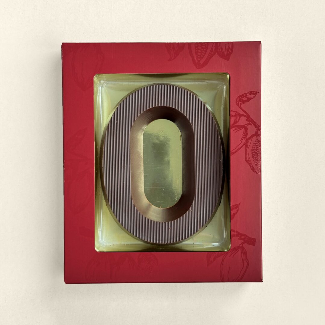 Chocoladeletter O Puur