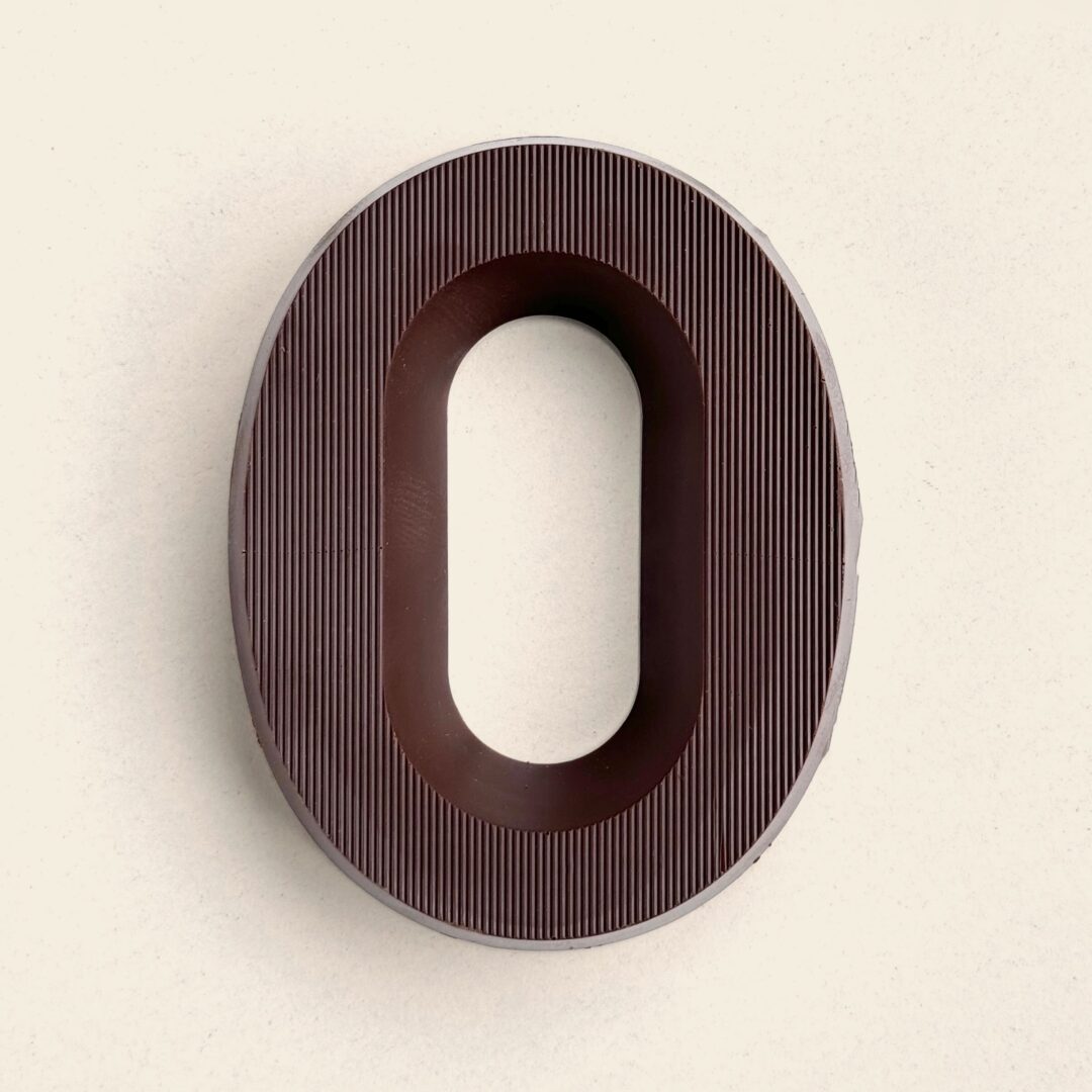 Chocoladeletter O Puur