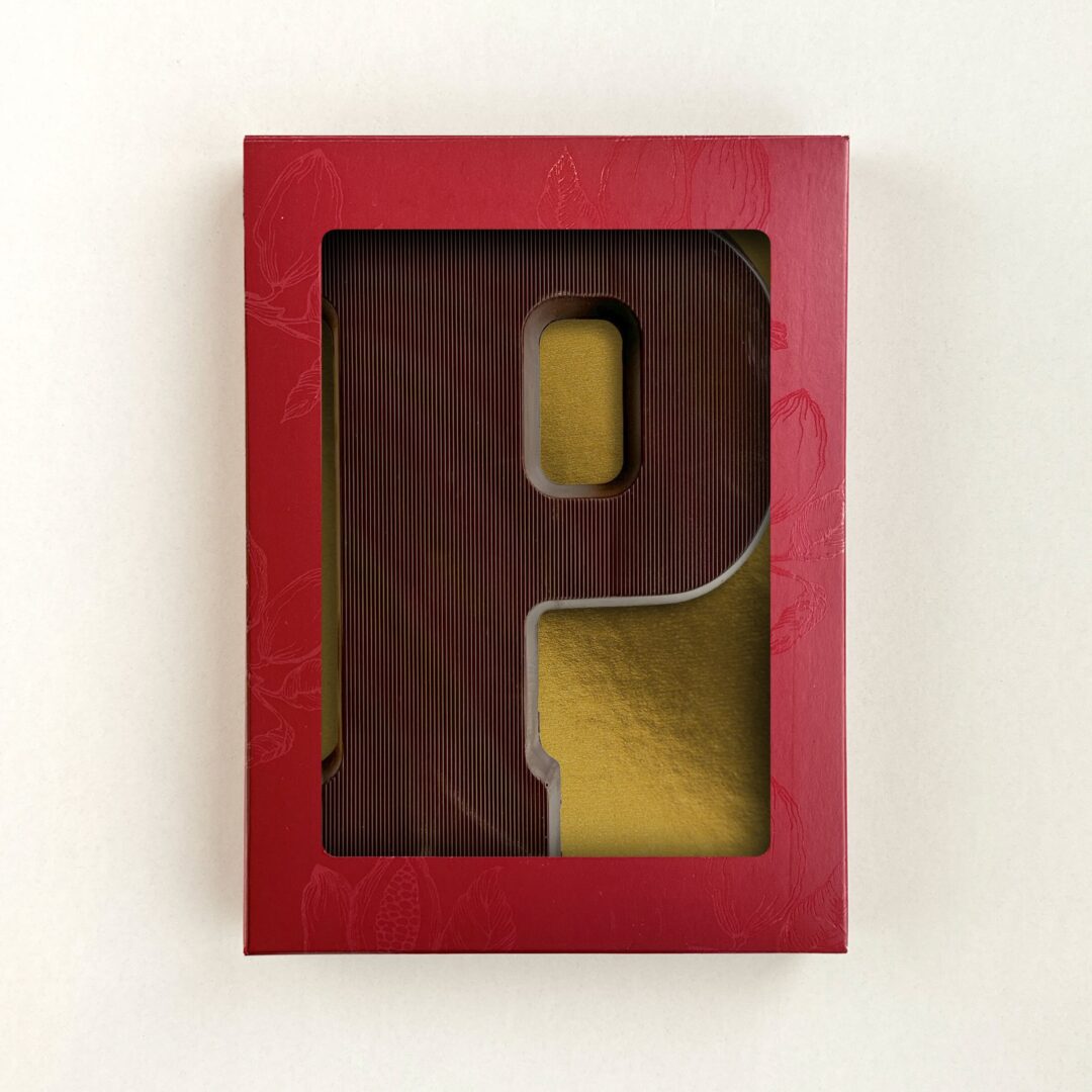 Chocoladeletter P Puur