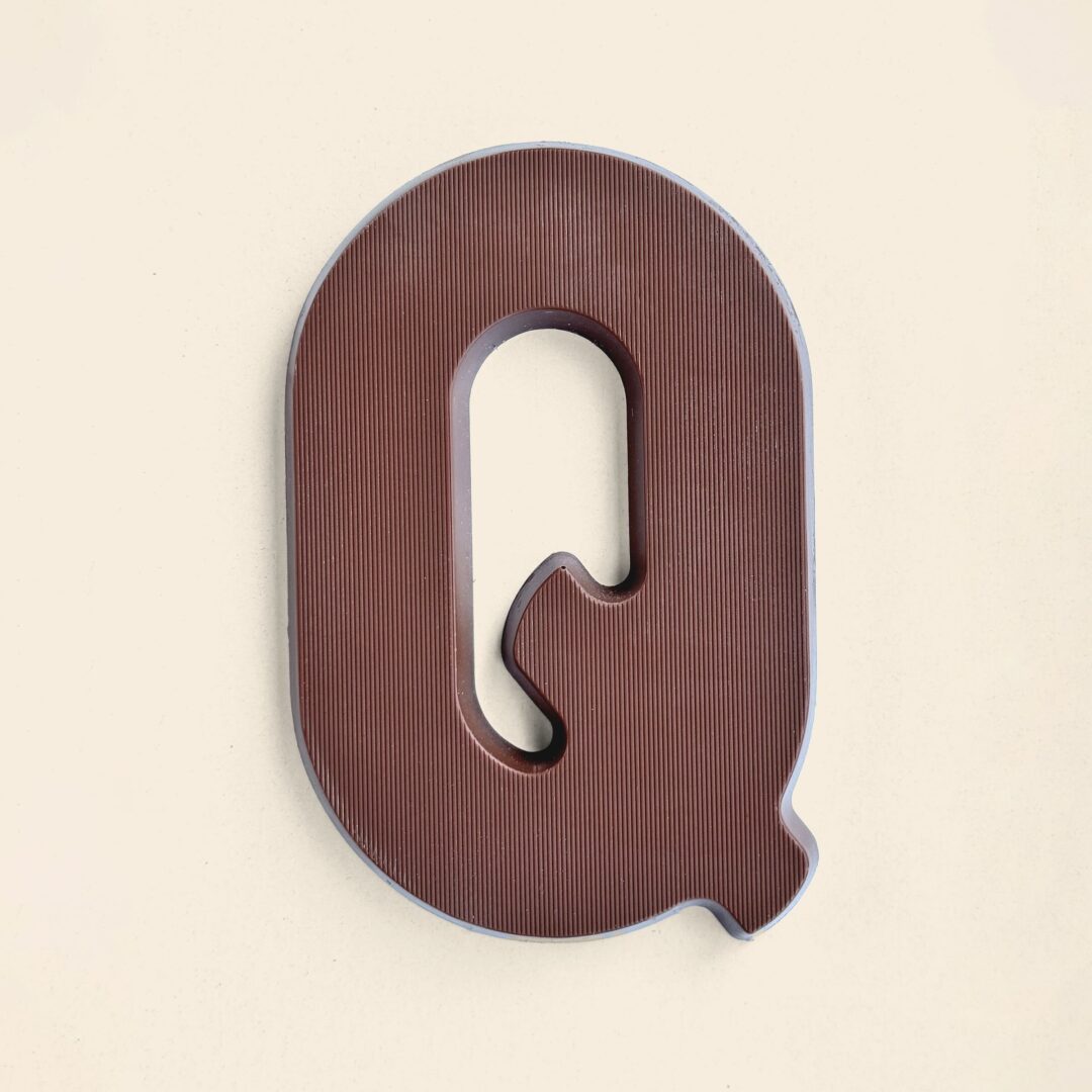 Chocoladeletter Q Melk