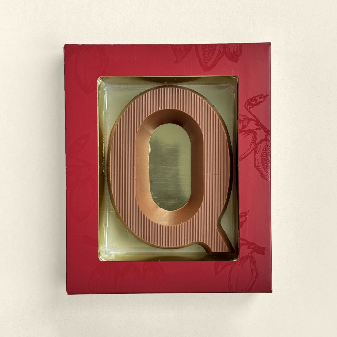 Chocoladeletter Q Melk