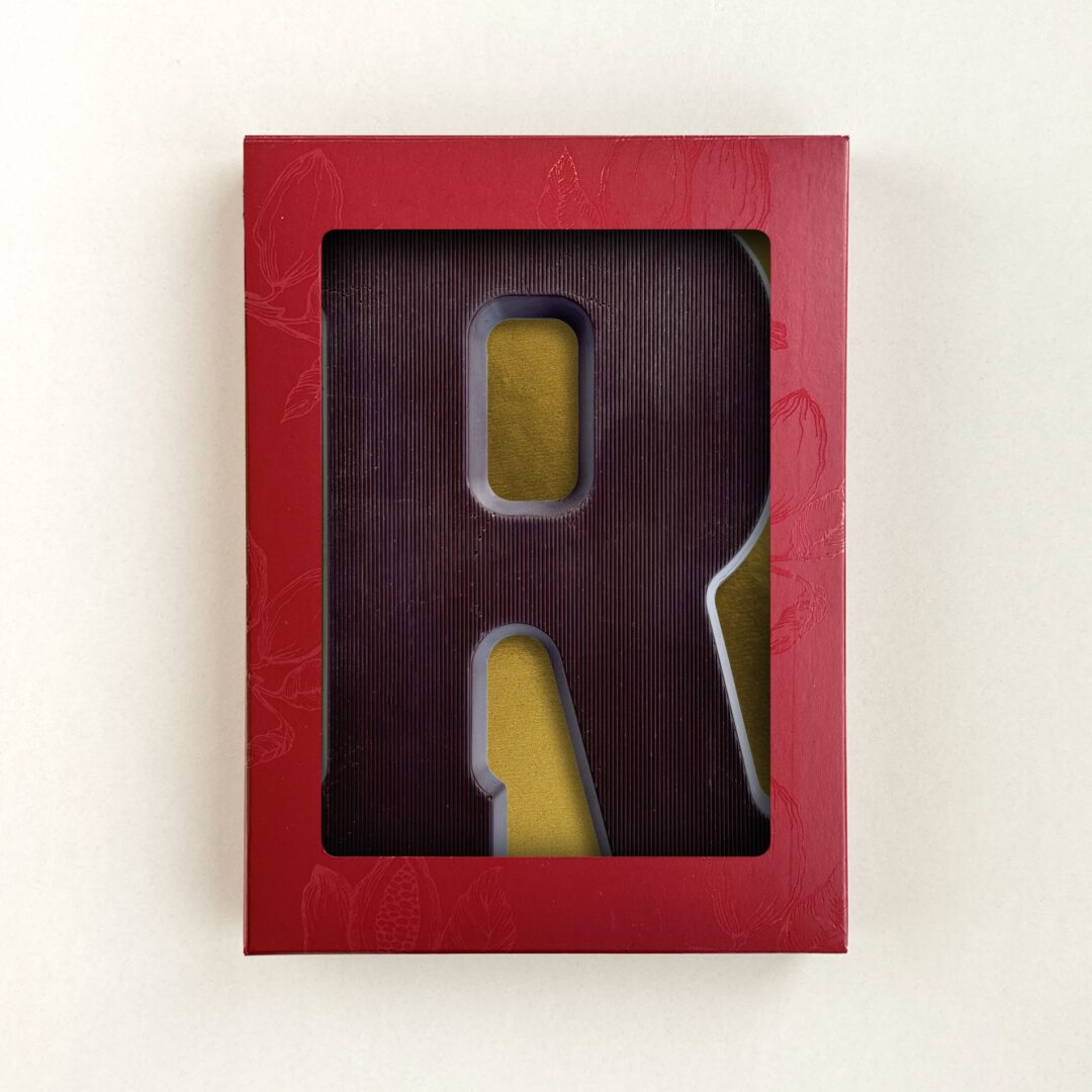 Chocoladeletter R Puur