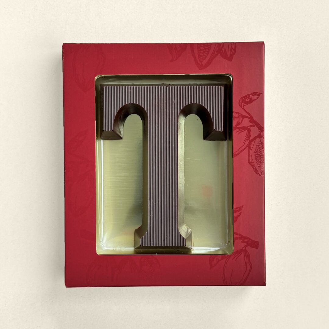 Chocoladeletter T Puur