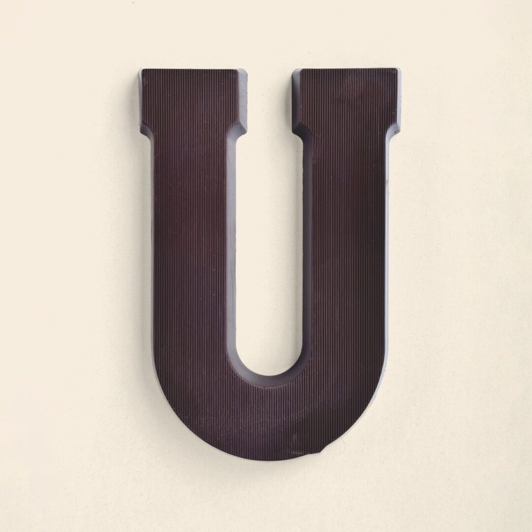 Chocoladeletter U Puur