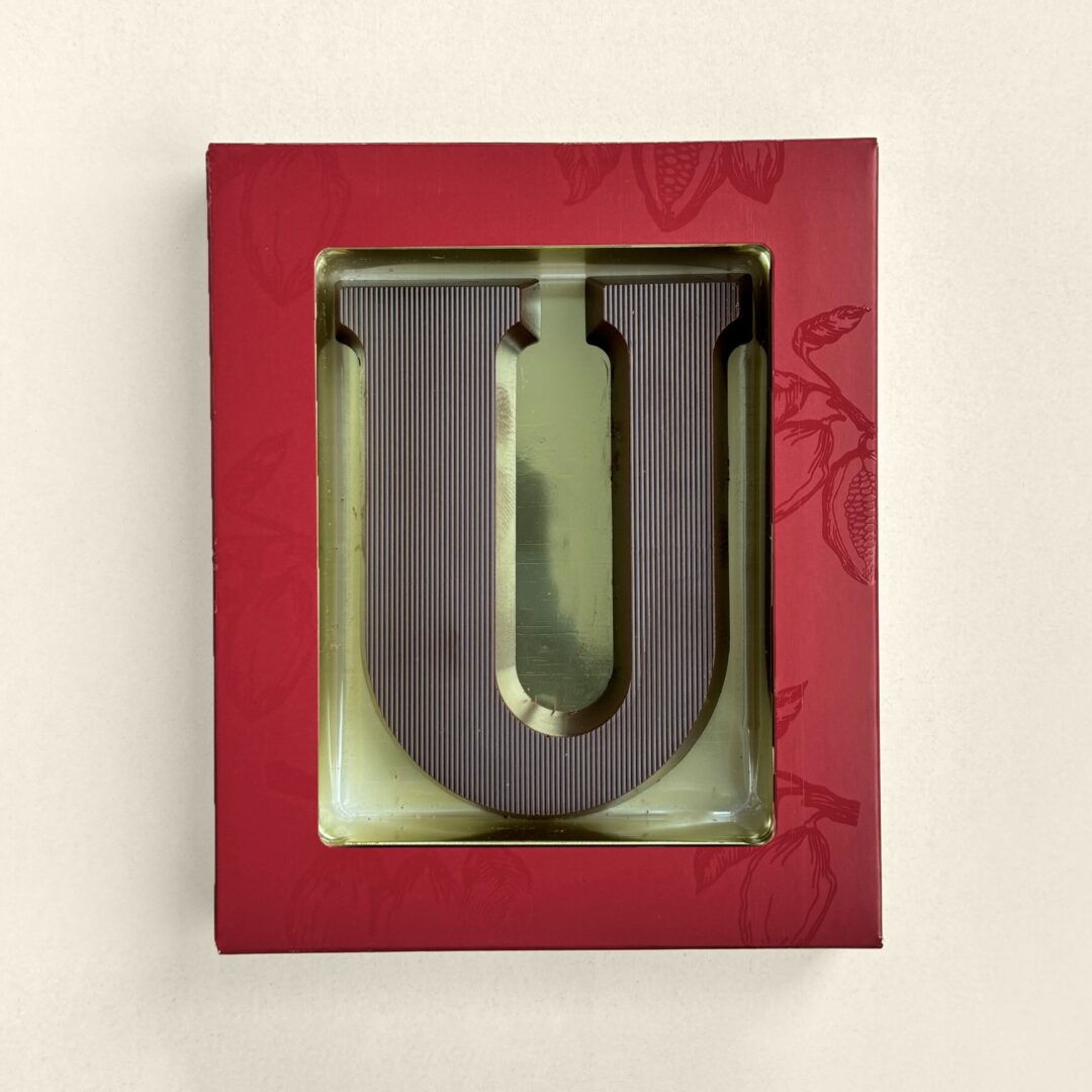 Chocoladeletter U Puur