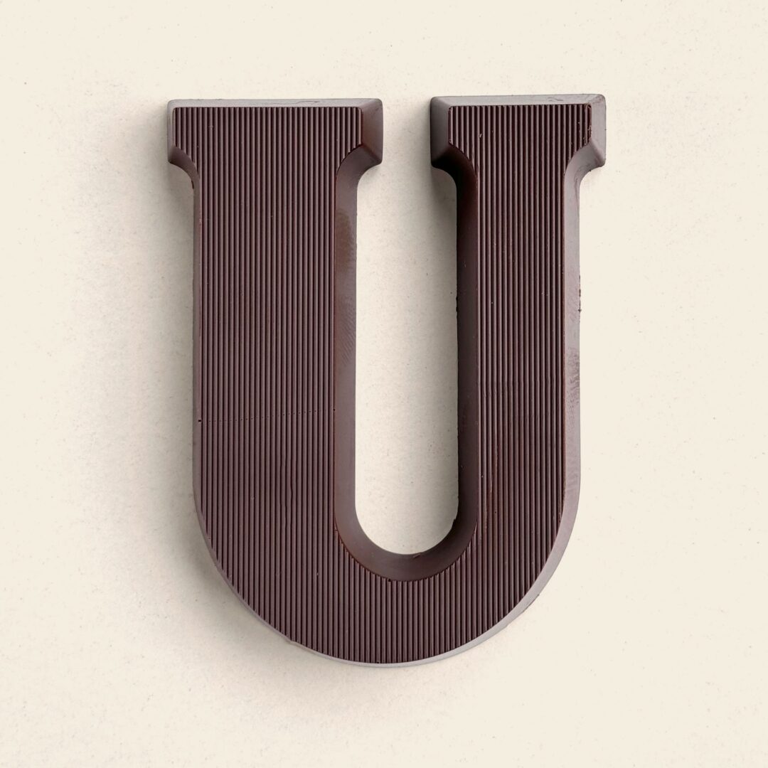 Chocoladeletter U Puur