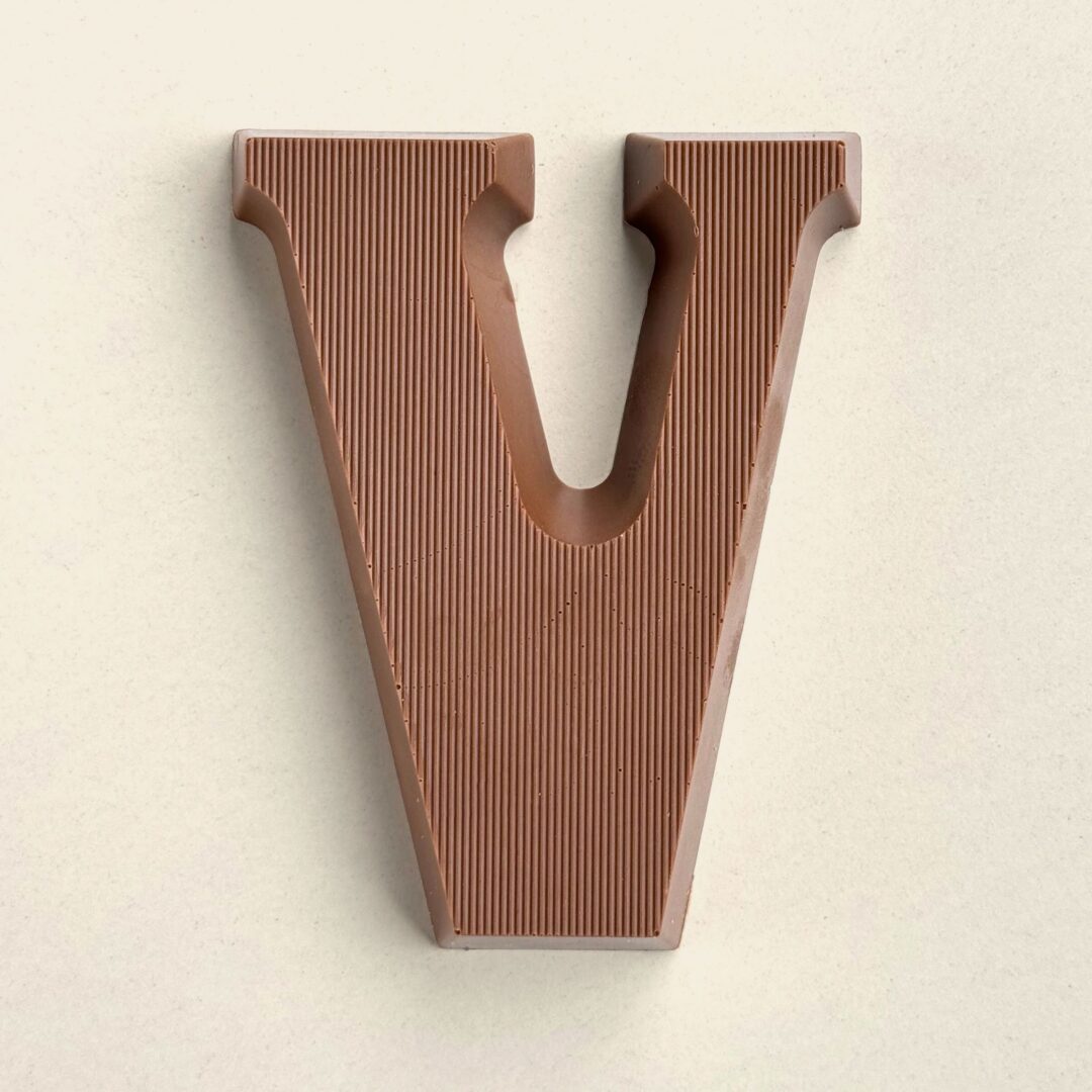 Chocoladeletter V Melk