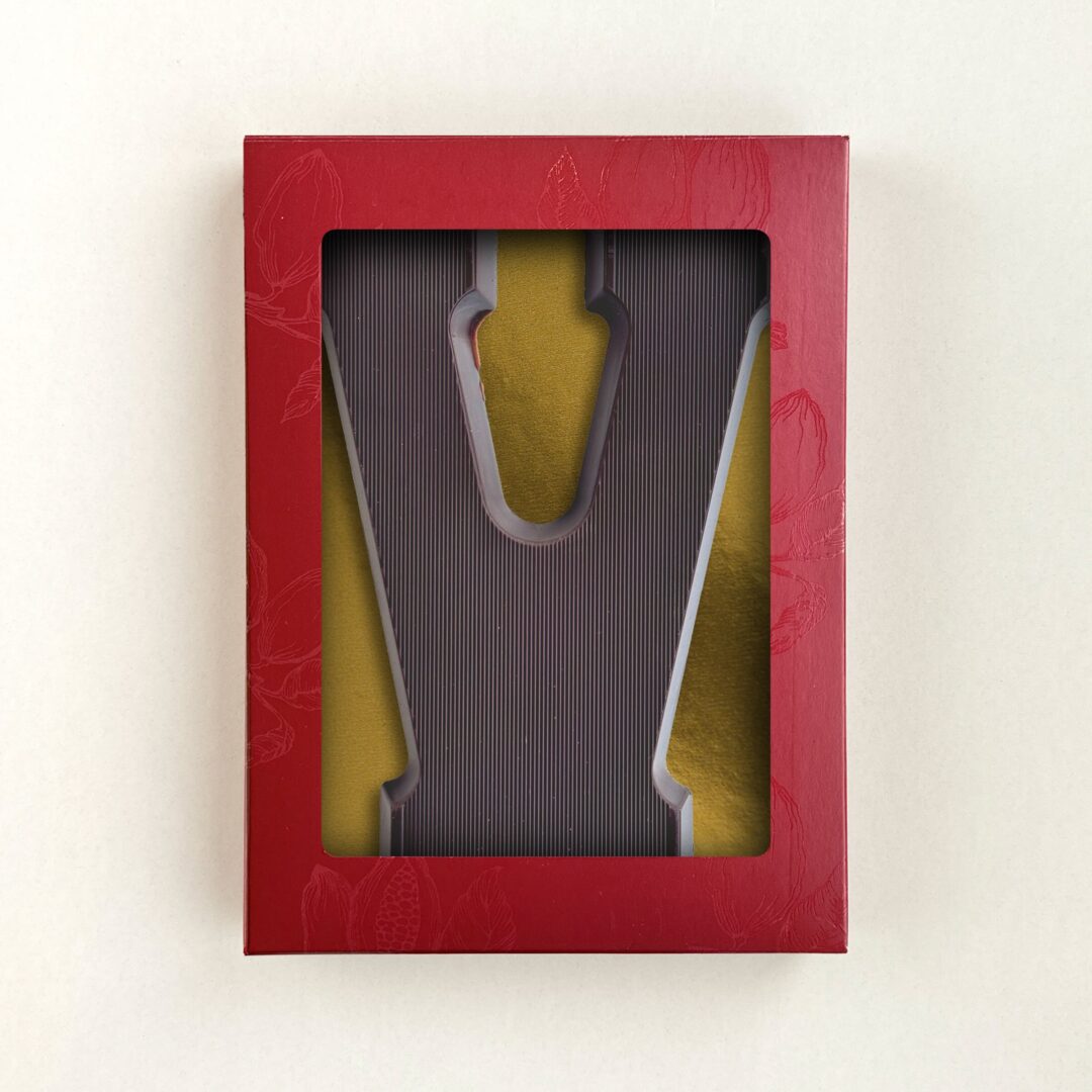 Chocoladeletter V Puur