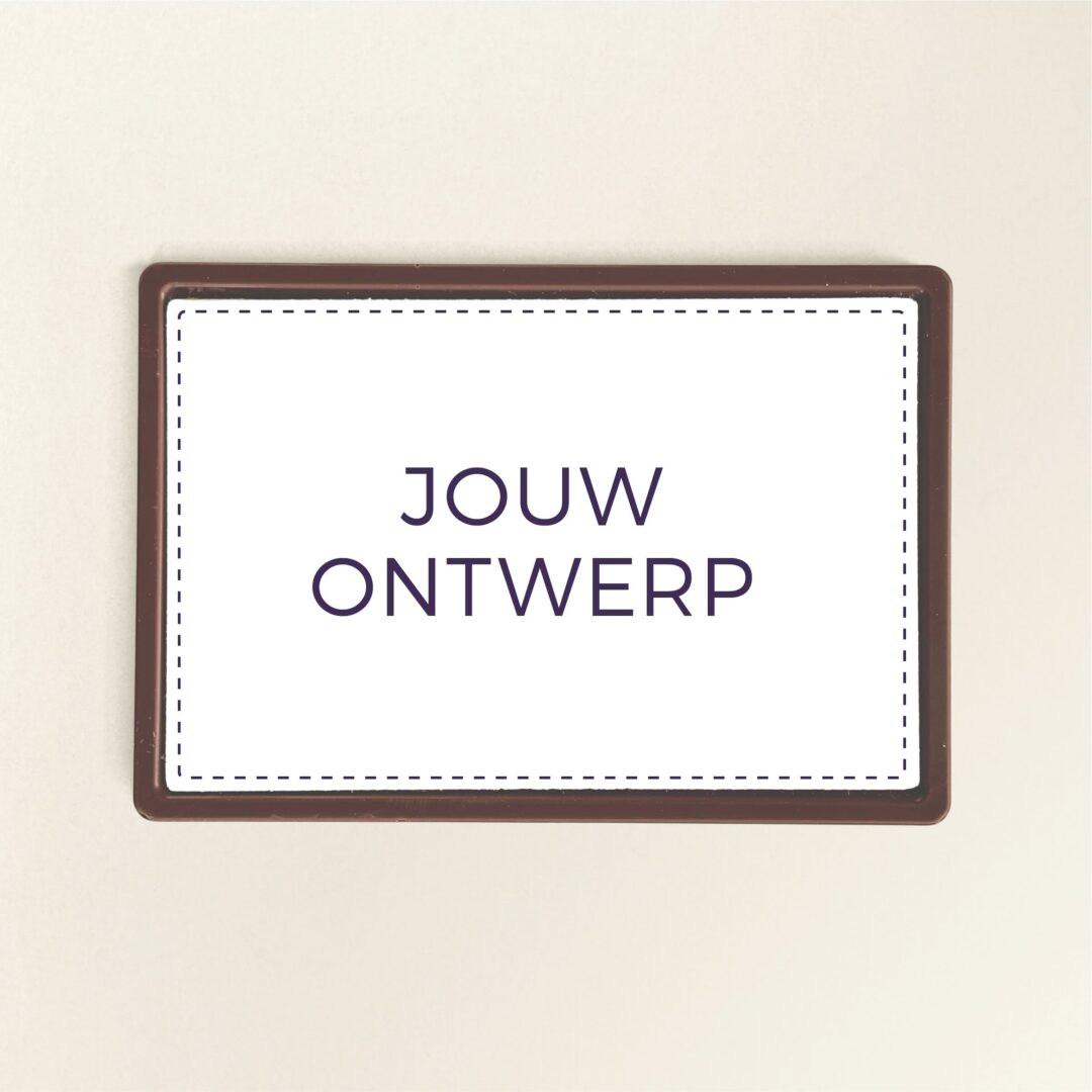 chocolade wenskaart