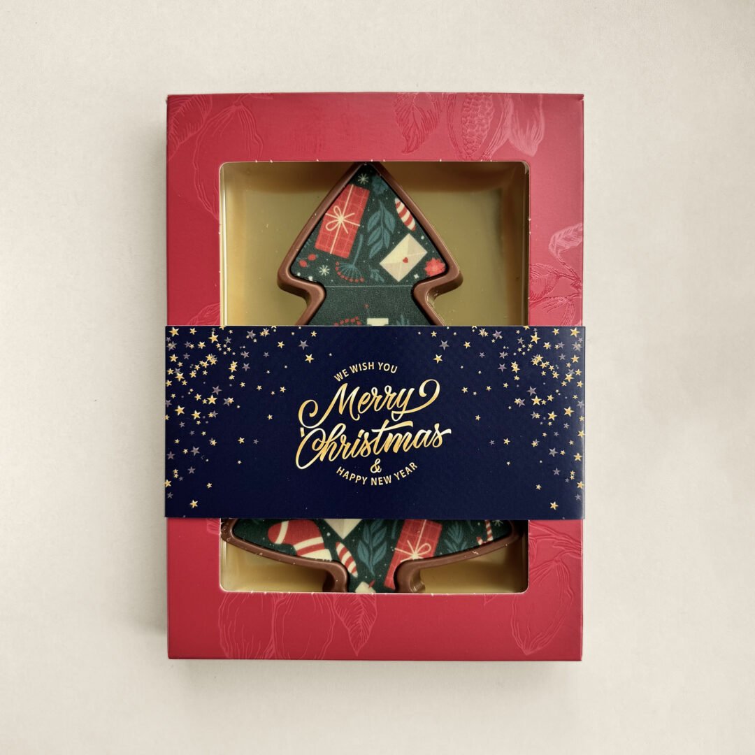 chocolade kerstboom joy