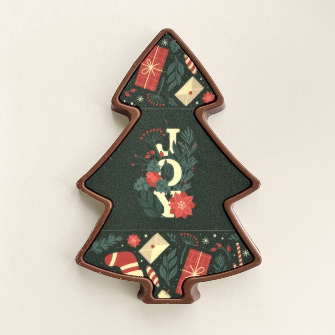 chocolade kerstboom joy