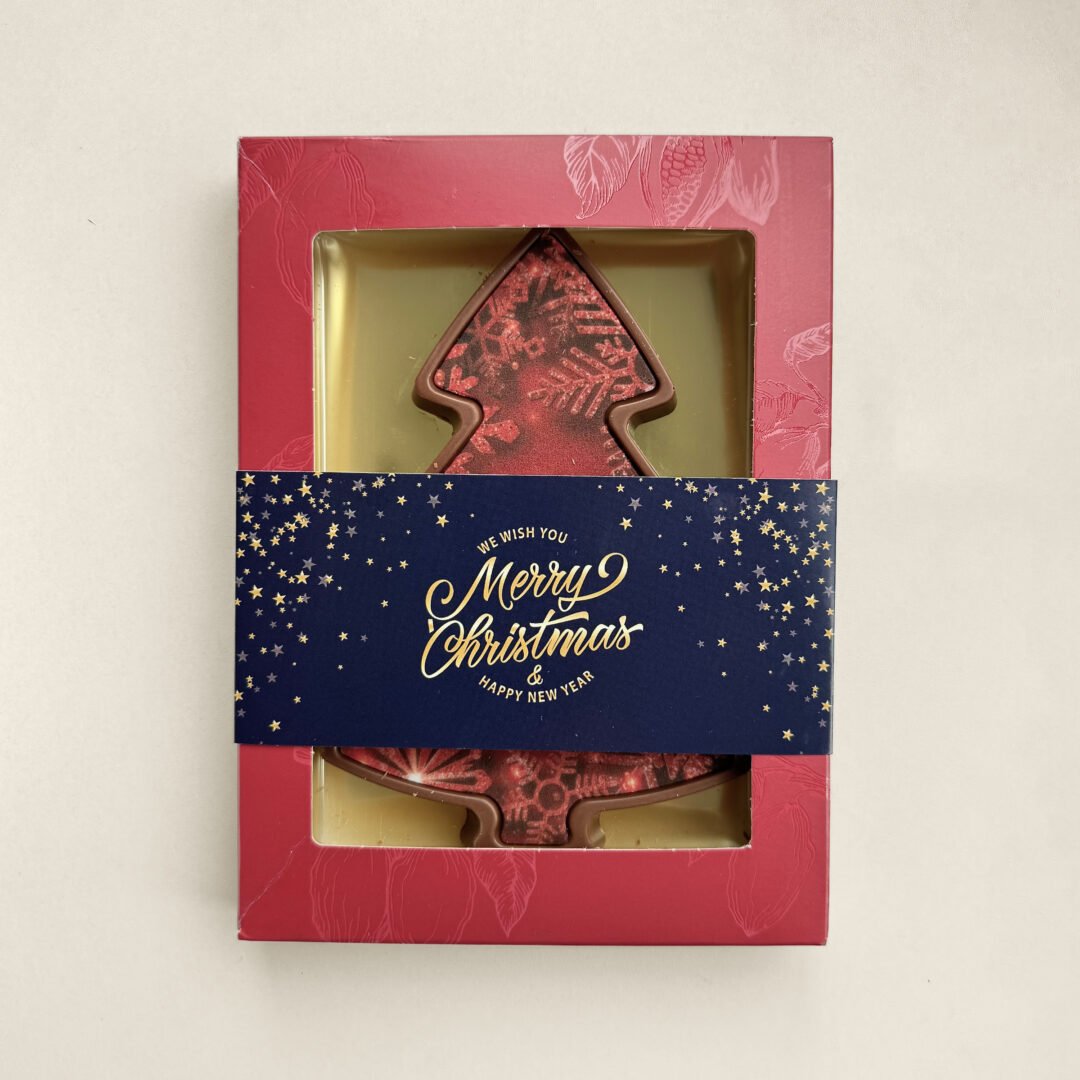 chocolade kerstboom kerst nieuwjaar